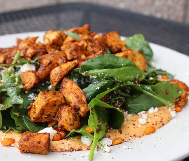 salat-hähnchenbrust